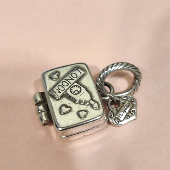 Brighton Bon Voyage Suitcase Charm - Picture 4 of 5